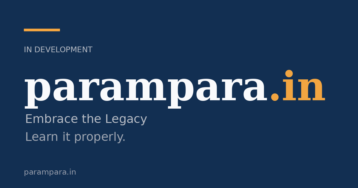 Link preview image for parampara.in